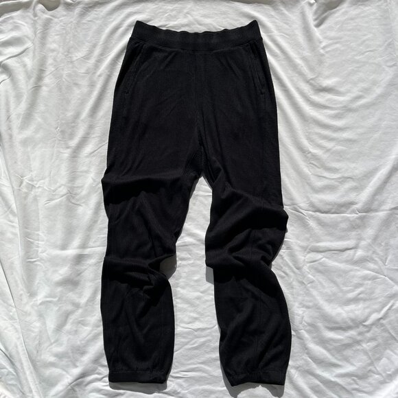 Rag & Bone Black City Lounge Pants - size L - Picture 1 of 12
